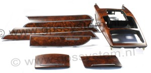 Orginele interieurlijsten Audi A6 4F 2004-2011, Quattro logo, zeer exclusief