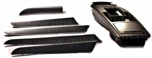 Orginele Audi A6 interieurlijsten chrome € 599