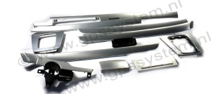 Interieurlijsten chrome bestaande uit 8 delen voor Audi A4 8E. Nu voor € 499