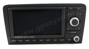 Orginele Audi A3 MMI navigatie, RNS-E chrome knoppen 3G. In de aanbieding van € 1299 voor € 999. Model 2010