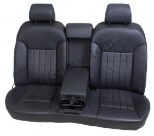 Orgineel Audi A8 leer interieur zwart compleet
