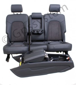 Orgineel Audi Q7 SPORT LEER /ALCANTARA MY sets interieur COMPLEET model 2011