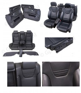 Orgineel Audi S4 8E RECARO LEER interieur zwart 2001/2008 