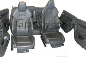 Origineel audi s6 LEER interieur €3250,- compleet past ook in a6 rs6 vanaf 2004 4F