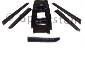 Complete interieurlijsten met midden console carbon 