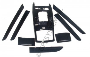 Complete en orginele interieurlijsten hoogglans zwart voor Audi A6 4F 2004/2011