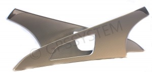 Audi A6 4G portierlijsten zilver