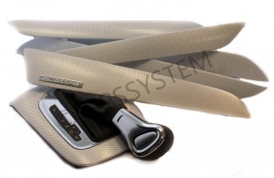 Audi Q3 interieurlijsten zilver titanium